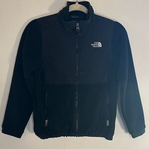 The North Face Denali Fleece Jacket Black Girls M (10/12) FA17